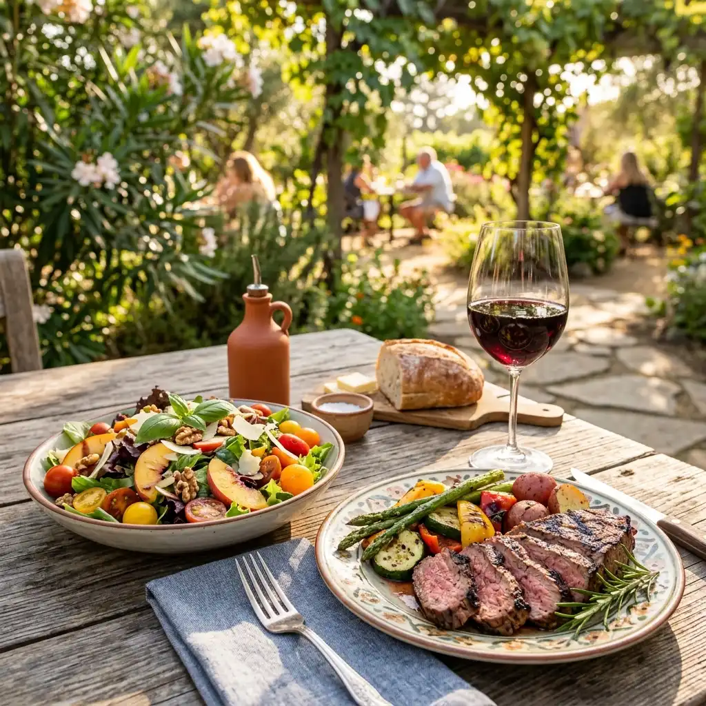 Salad_and_wine_on_patio
